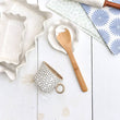 Load image into Gallery viewer, WHITE RUFFLE SPOON REST
