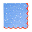 Load image into Gallery viewer, Americana Polka Dot Cocktail Napkin Set