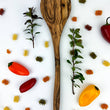 Load image into Gallery viewer, Long Olive Wood Wide Spoon