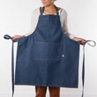 Load image into Gallery viewer, Denim Stonewash Chef Apron