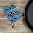 Load image into Gallery viewer, CHAINMAIL SCRUB W SILICONE CORE/BLUE