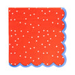 Load image into Gallery viewer, Americana Polka Dot Cocktail Napkin Set
