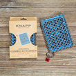 Load image into Gallery viewer, CHAINMAIL SCRUB W SILICONE CORE/BLUE