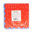 Load image into Gallery viewer, Americana Polka Dot Cocktail Napkin Set