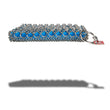 Load image into Gallery viewer, CHAINMAIL SCRUB W SILICONE CORE/BLUE