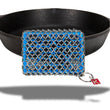 Load image into Gallery viewer, CHAINMAIL SCRUB W SILICONE CORE/BLUE