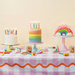Load image into Gallery viewer, Tall Rainbow Birthday Candles - 16 Pack