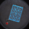 Load image into Gallery viewer, CHAINMAIL SCRUB W SILICONE CORE/BLUE
