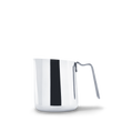 Load image into Gallery viewer, Eddy Steaming Pitcher: Polished Steel / 12 oz