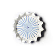 Load image into Gallery viewer, FRENCH BLUE 8" RUFFLE PIE DISH