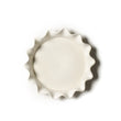 Load image into Gallery viewer, WHITE 8" RUFFLE PIE DISH