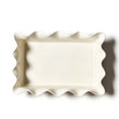 Load image into Gallery viewer, RUFFLE CASSEROLE 13" WHITE