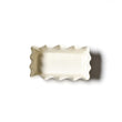 Load image into Gallery viewer, WHITE RUFFLE LOAF PAN
