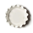 Load image into Gallery viewer, Red Stripe Ruffle Pie Dish 8"