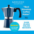 Load image into Gallery viewer, Stovetop Maker - Blue: 3 cup