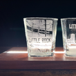 Load image into Gallery viewer, LITTLE ROCK MAP GLASS