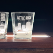 Load image into Gallery viewer, LITTLE ROCK MAP GLASS