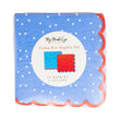 Load image into Gallery viewer, Americana Polka Dot Cocktail Napkin Set