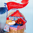 Load image into Gallery viewer, Americana Polka Dot Cocktail Napkin Set