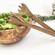 Load image into Gallery viewer, Olive Wood Flip Tongs