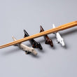 Load image into Gallery viewer, DOXIE CHOPSTICK REST: BLACK