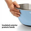 Load image into Gallery viewer, Stainless Steel Insulated Mixing Bowl, Gray