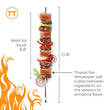 Load image into Gallery viewer, BBQ Skewers with Himalayan Salt