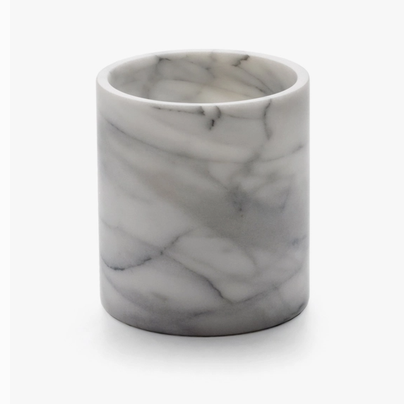 WHITE MARBLE WINE COOLER