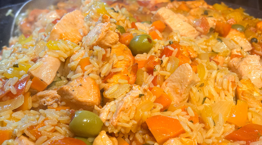 Rick Rogers' Arroz con Pollo
