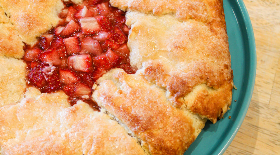 Our Favorite Love Day Dessert: Strawberry Galette