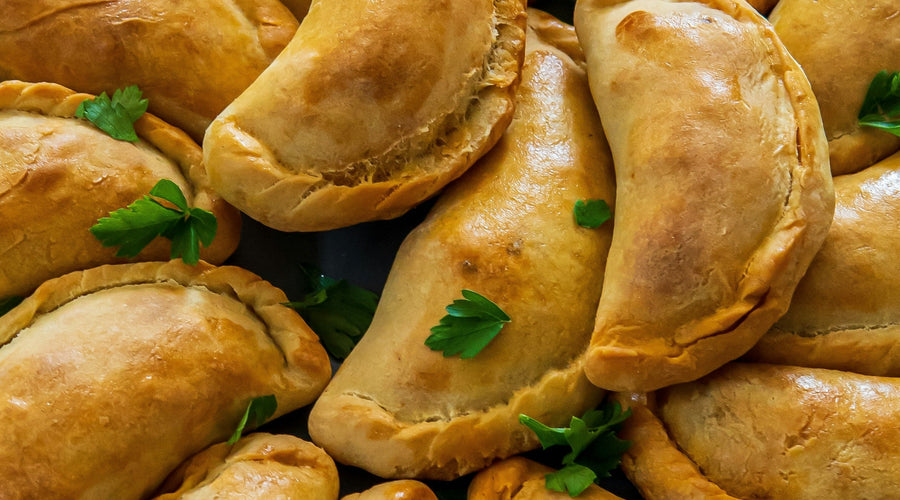 Rick Rogers' Chicken & Beef Empanadas