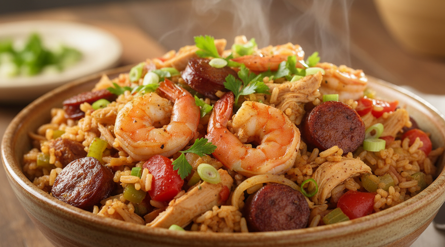 Rick Rogers' Jambalaya