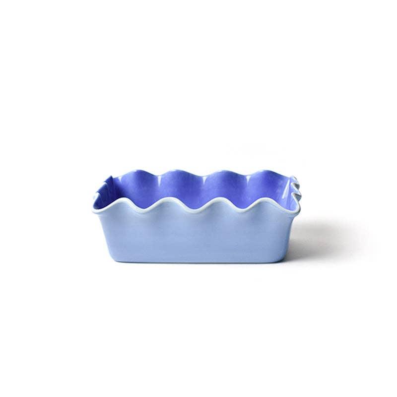 IRIS BLUE RUFFLE LOAF PAN