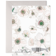 Load image into Gallery viewer, White Flower Wedding Greeting Card
