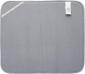 Grey Dish Drying Mat