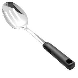 STAINLESS STEEL SLOTTED SPOON