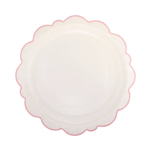 PEMBROKE PINK EDGE SCALLOP