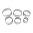 Load image into Gallery viewer, Double Sided Biscuit Cutter SS 6 PC Set
