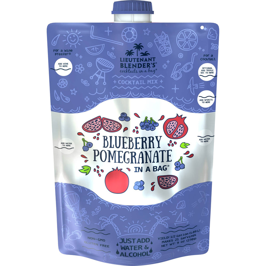Blueberry Pomegranate in a Bag