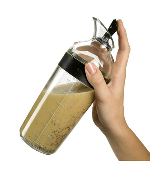Salad Dressing Shaker - Black