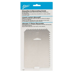 Decorating Comb and Icing Smoother