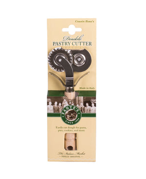 Double Pasty Pasta Dough Cutter Crimper