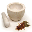 Load image into Gallery viewer, Marble Mortar &amp; Pestle - Beige
