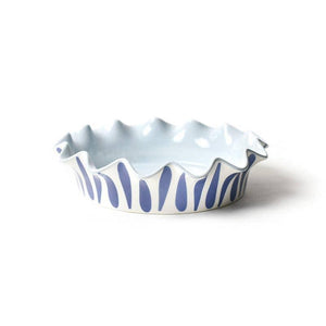IRIS BLUE DROP 9" PIE DISH
