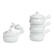 Load image into Gallery viewer, HIC Kitchen Onion Soup Crock With Lid, Porcelain
