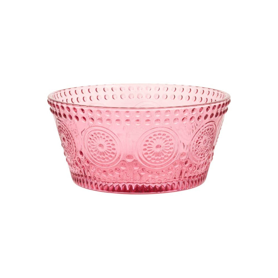 4.75" PINK CODI GLASS BOWL