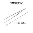 Load image into Gallery viewer, CatCora Straight Precision Plating Tongs
