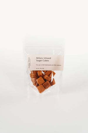 Bitters Infused Sugar Cubes