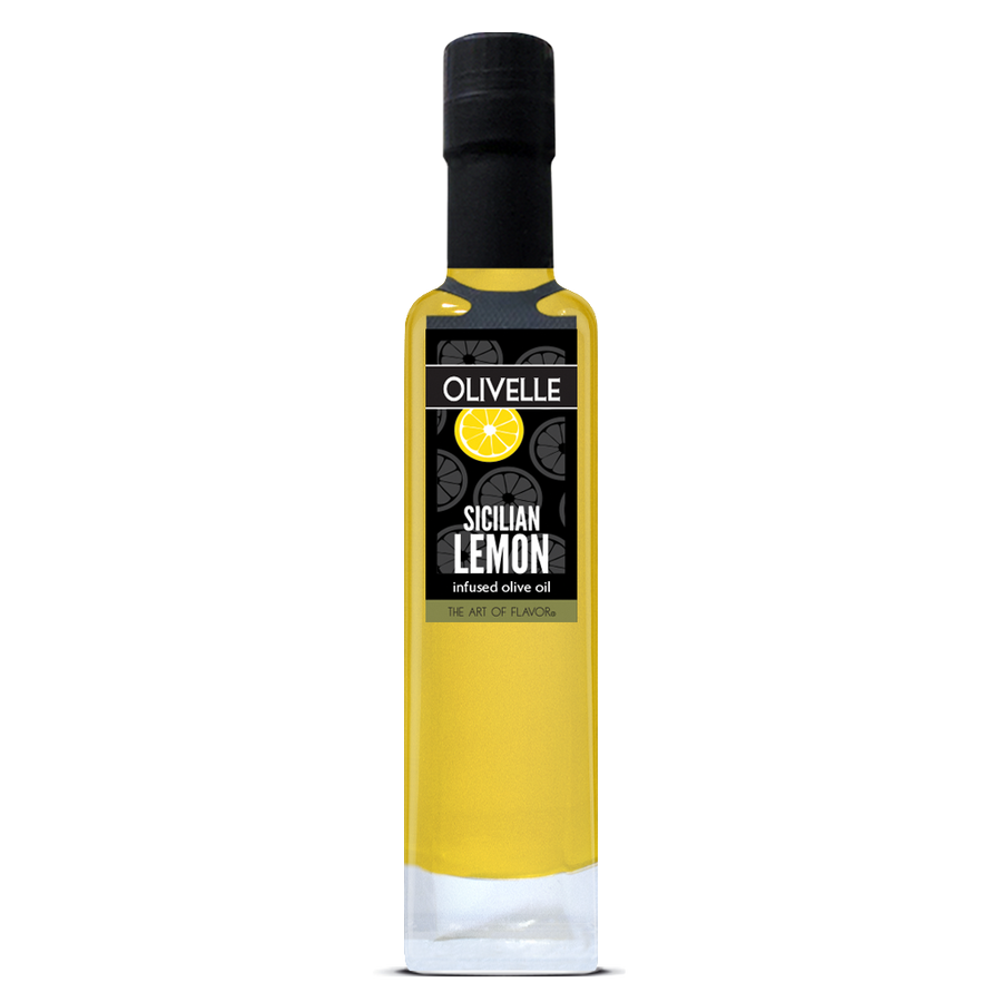 Sicilian Lemon Infused Olive Oil - 250ml Bottled