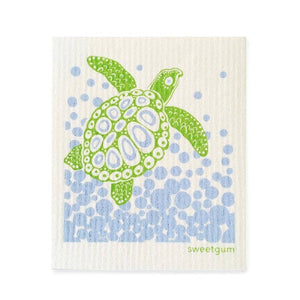 Sea Turtle Swedish Dishcloth